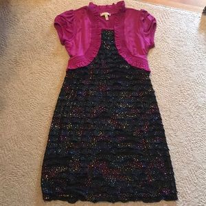 Girls plus holiday dress.   Size 18 1/2